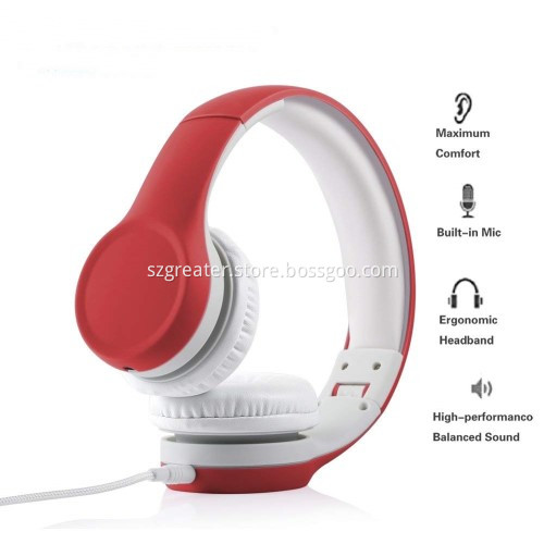 Foldable Headphones for Boys Girls children